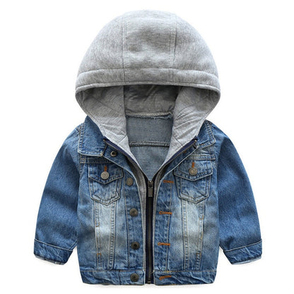 2T jeans jacket at age 7