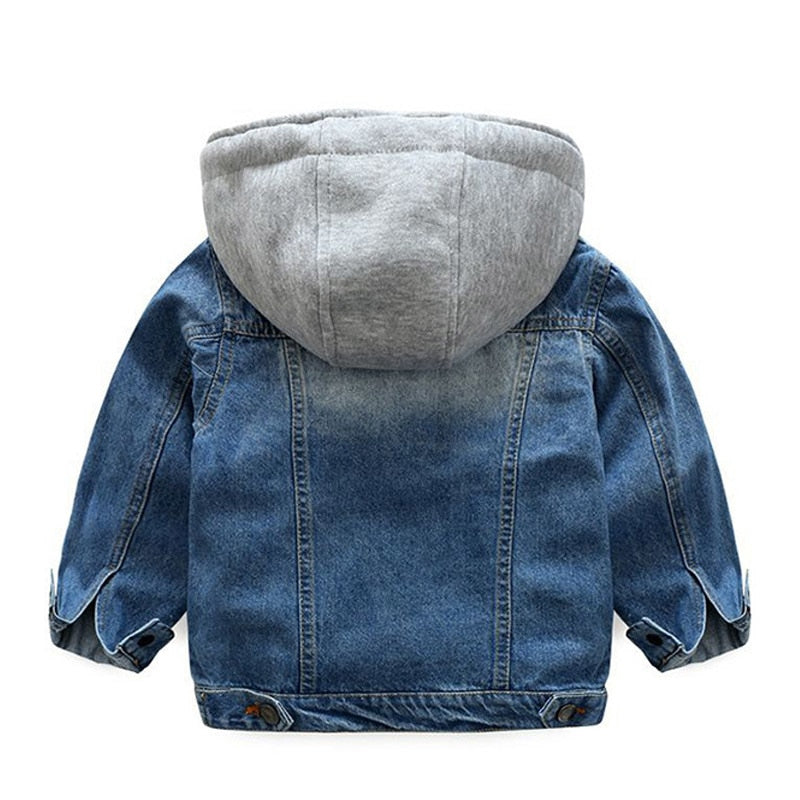 2T jeans jacket at age 7
